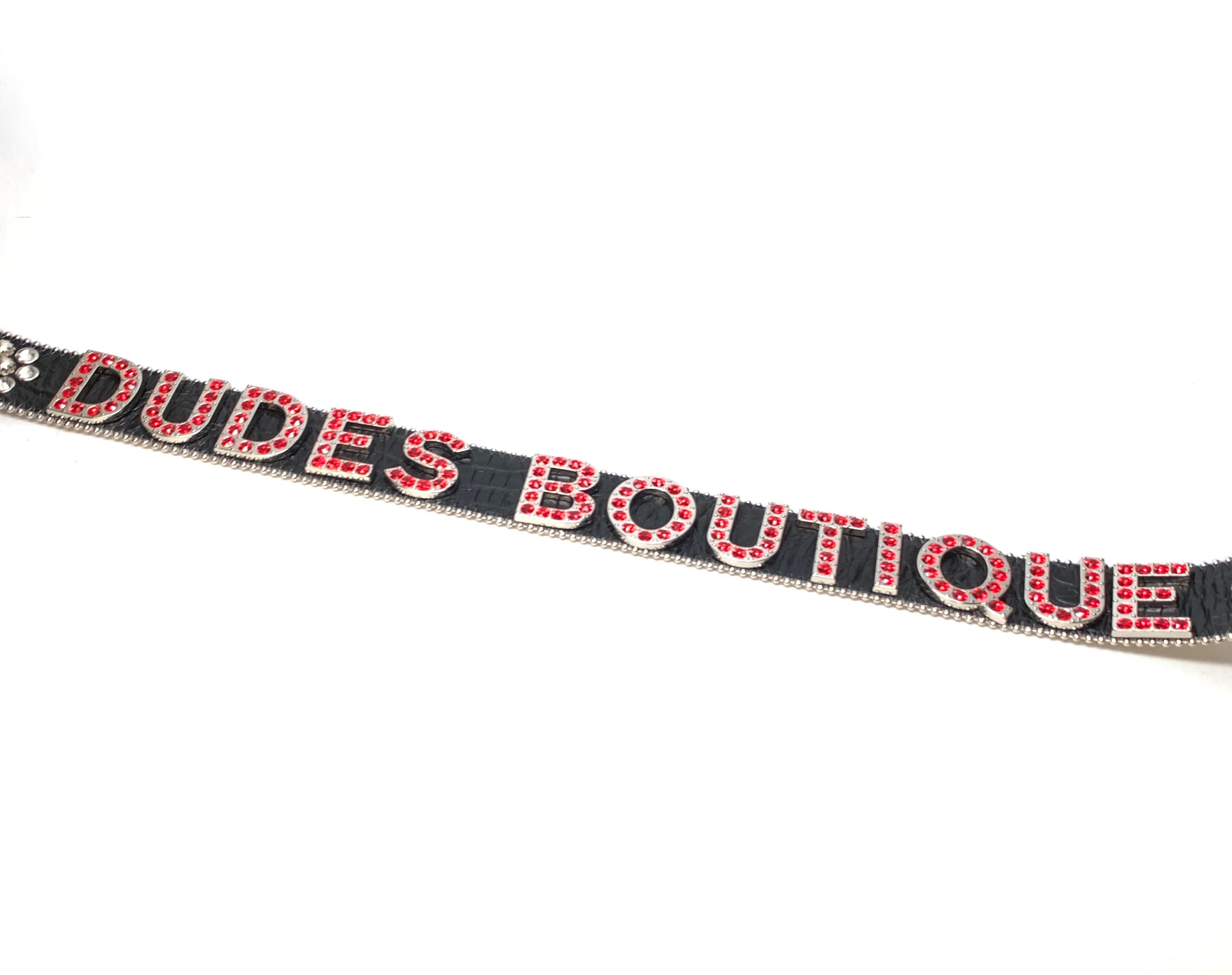 b.b. Simon x Dudes Boutique Tribute Crystal Belt - Dudes Boutique