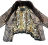 Kashani Mink Aztec Swarovski Crystal Jacket - Dudes Boutique