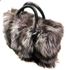 Mitchie's Silver Fox Fur Handbag - Dudes Boutique