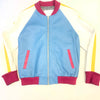 Kashani Multi-Color Lambskin Varsity Jacket - Dudes Boutique
