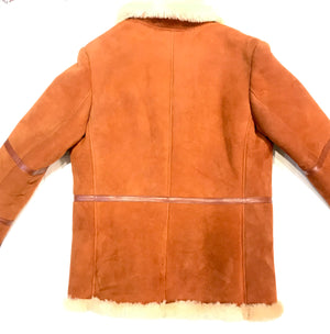 Kashani Maple Duffel Suede Shearling Jacket - Dudes Boutique