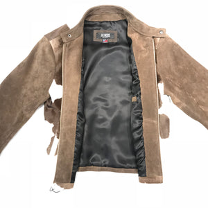 Kashani Pony Hair Suede Bomber Jacket - Dudes Boutique