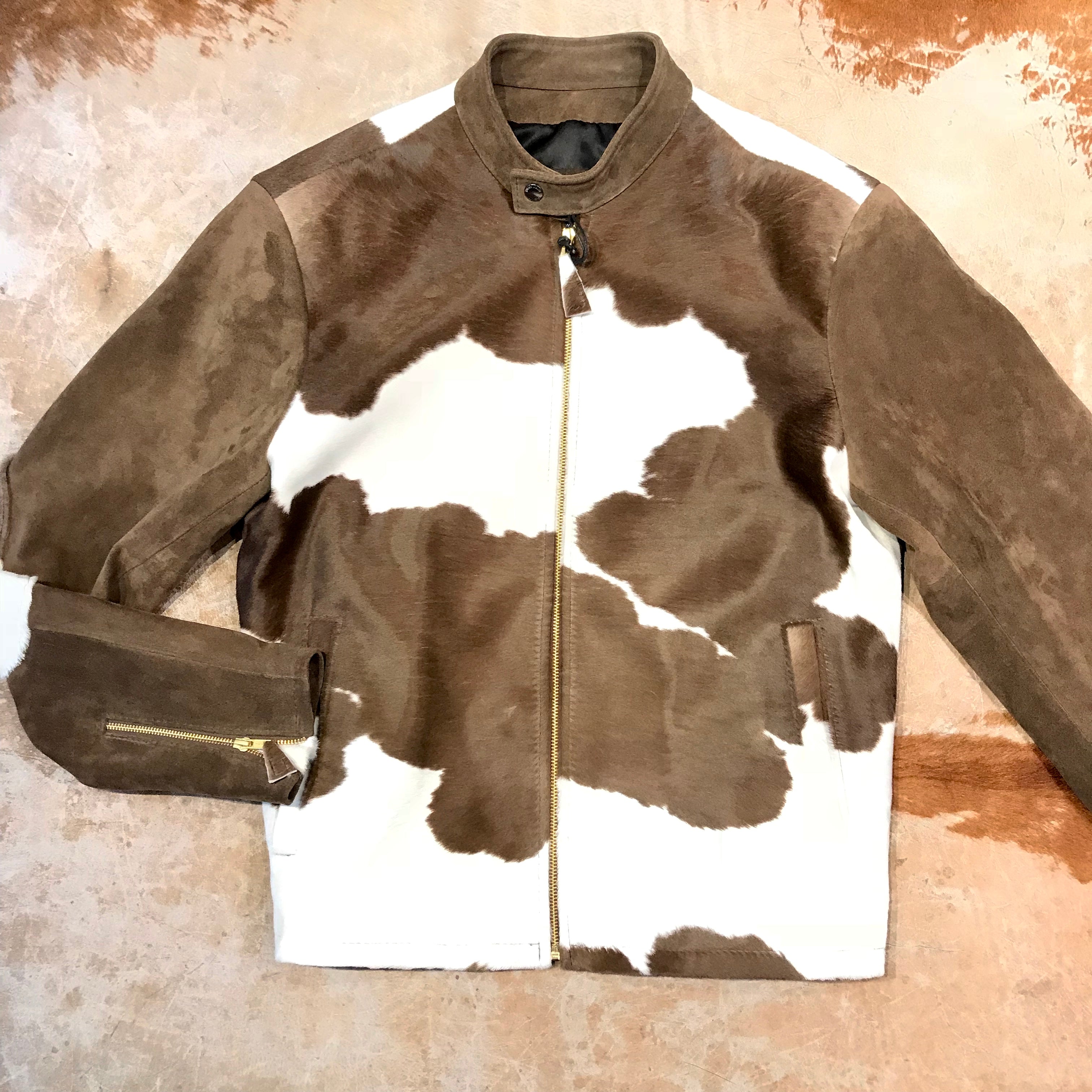 Kashani Pony Hair Suede Bomber Jacket - Dudes Boutique