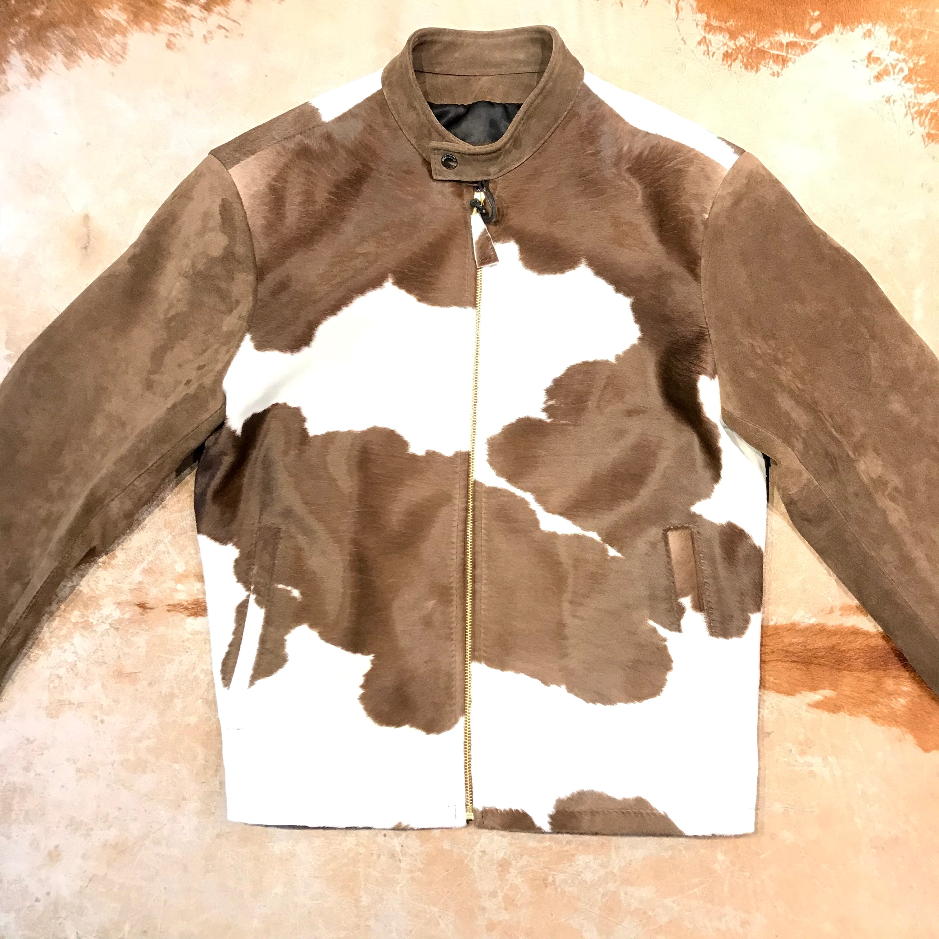 Kashani Pony Hair Suede Bomber Jacket - Dudes Boutique