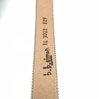 b.b. Simon 'Teal Honeycomb' Crystal Belt - Dudes Boutique