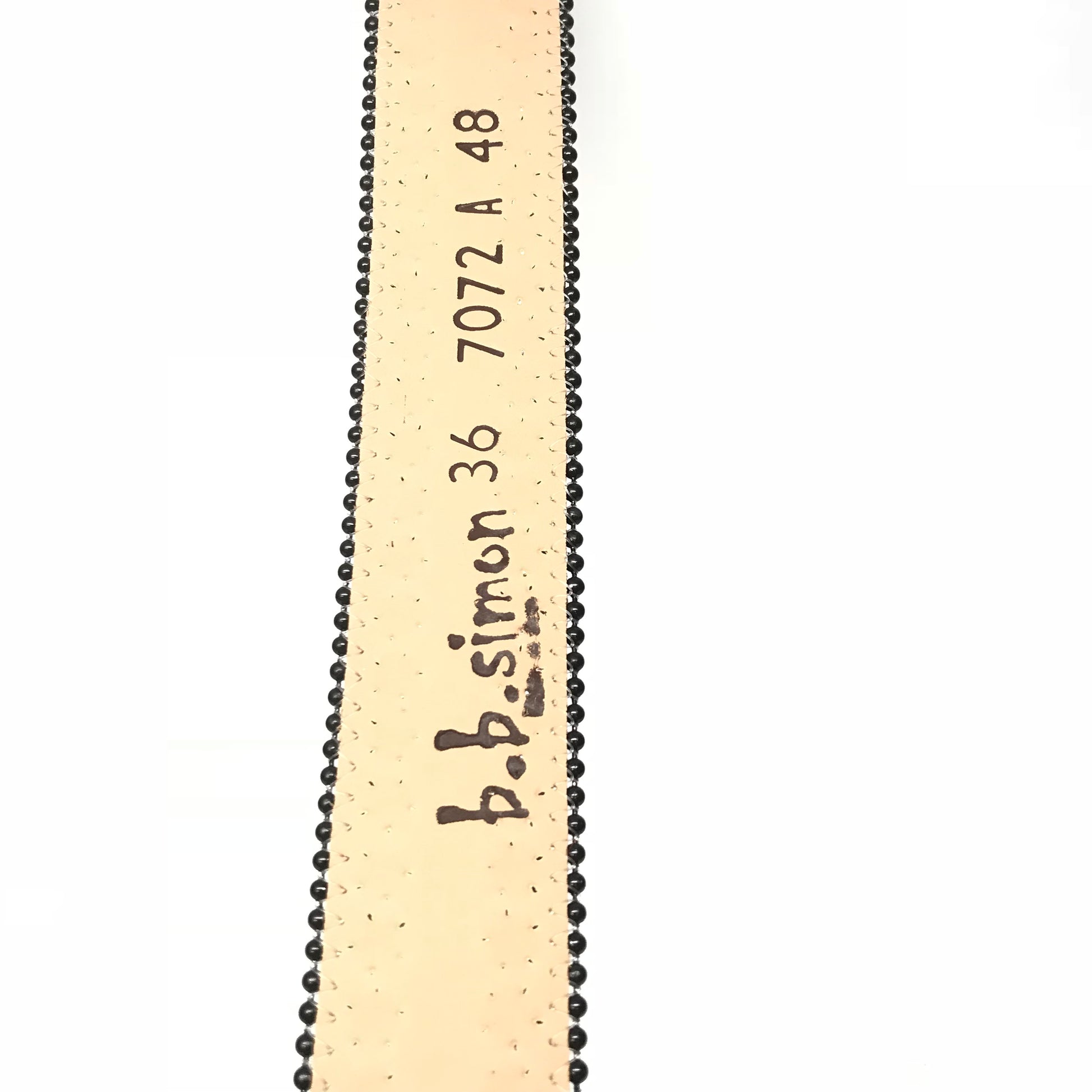 b.b. Simon Double Row Yellow Black Crystal Belt - Dudes Boutique