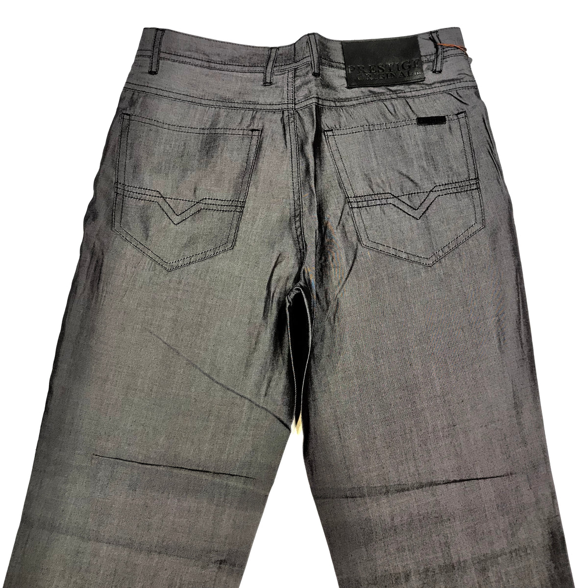 Prestige Grey Straight Cut Causal Pants – Dudes Boutique