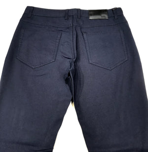 Enzo Albert-2 Navy High-end Trousers - Dudes Boutique