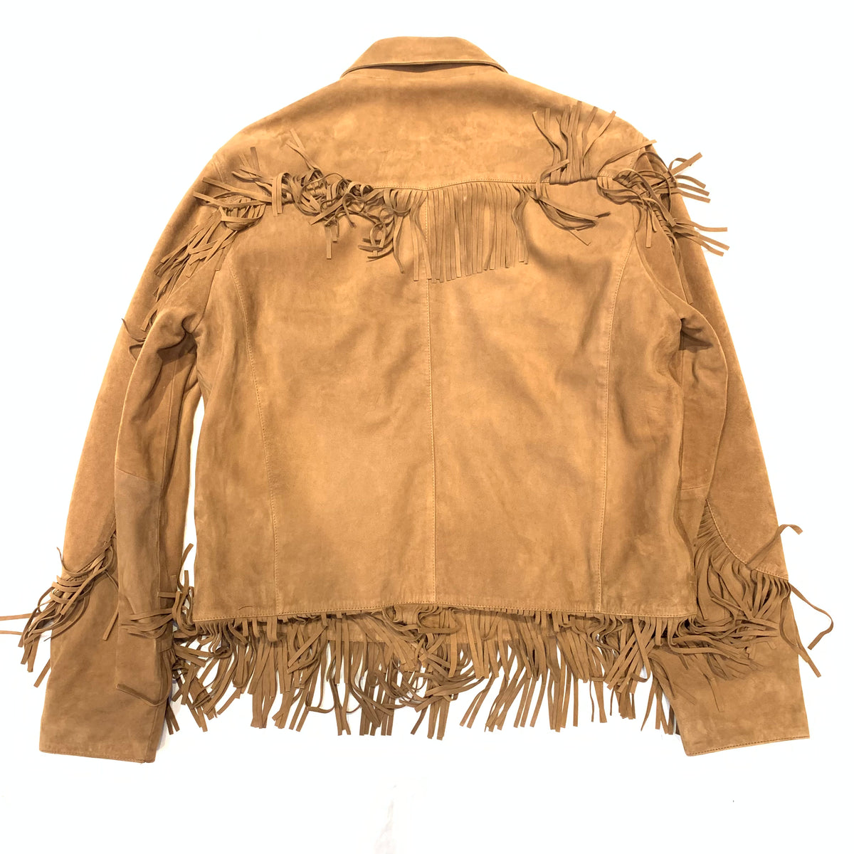Barya NewYork Men's Suede Fringe Tassel Western Jacket - Dudes Boutique