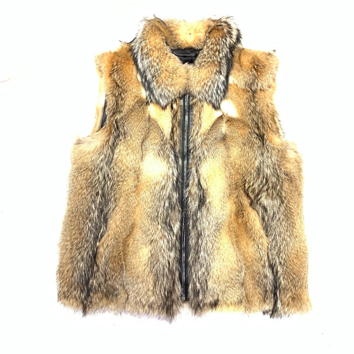 Kashani Men's Full Raccoon Fur Vest - Dudes Boutique