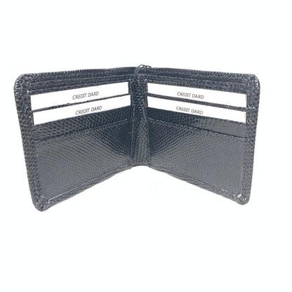 Kashani Lizard Bifold Wallet - Dudes Boutique