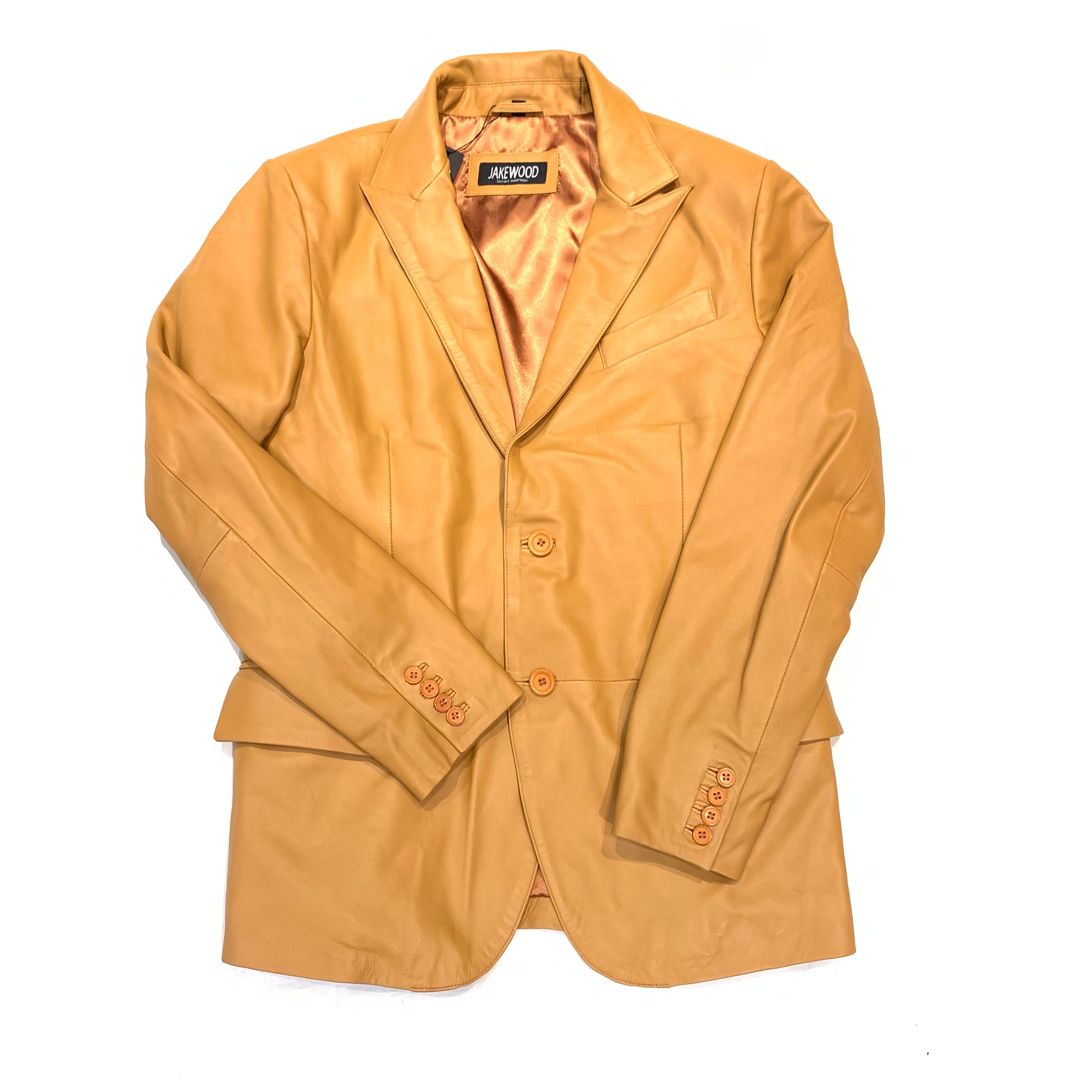 Jakewood Whiskey Lambskin Blazer - Dudes Boutique