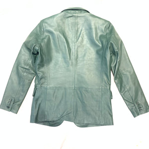 Jakewood Forest Green Lambskin Blazer - Dudes Boutique