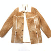 Kashani Distressed Rustic Lined Shearling Trench Coat - Dudes Boutique