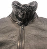 Barya NewYork Charcoal Washed Shearling Coat - Dudes Boutique