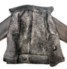 Barya NewYork Charcoal Washed Shearling Coat - Dudes Boutique