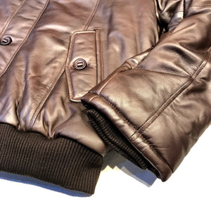 Kashani Brown Fox Fur Lambskin Parka Jacket - Dudes Boutique