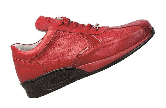 Mauri - "M770" Crocodile/Nappa/Patent Leather Sneaker - Dudes Boutique
