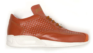 Mauri - "M770 Cherry" Crocodile Sneakers - Dudes Boutique