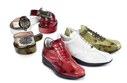 Mauri - M788 Malabo Patent Leather Sneakers - Dudes Boutique