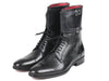 Paul Parkman Men's High Boots Black Calfskin - Dudes Boutique