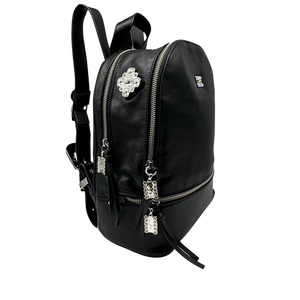 b.b. Simon Medium Backpack - Classic Black - Dudes Boutique