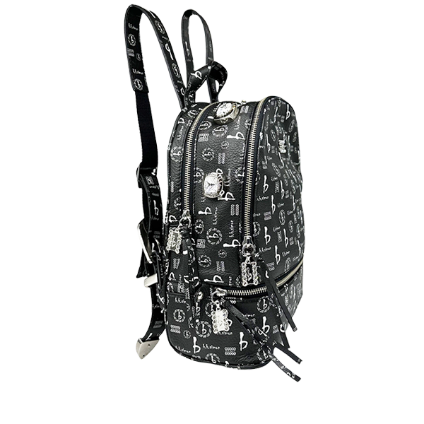 b.b. Simon Medium Backpack - Black - Dudes Boutique