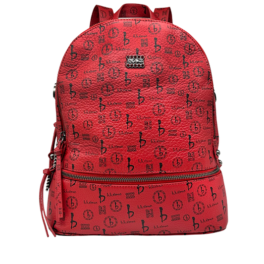 b.b. Simon Medium Backpack - Red - Dudes Boutique