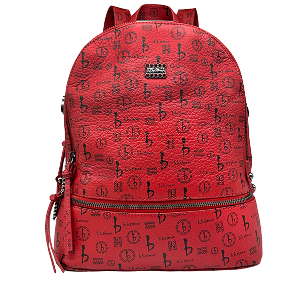 b.b. Simon Medium Backpack - Red - Dudes Boutique