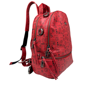 b.b. Simon Medium Backpack - Red - Dudes Boutique