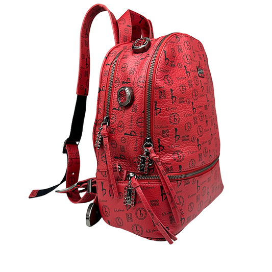 b.b. Simon Medium Backpack - Red - Dudes Boutique
