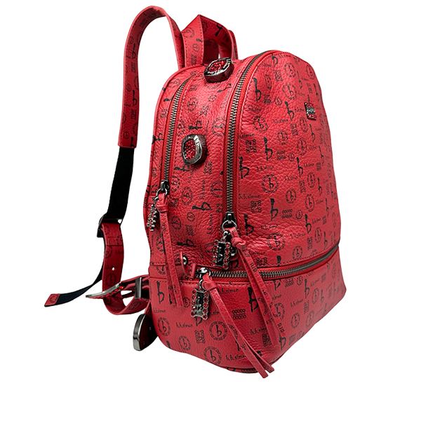 b.b. Simon Medium Backpack - Red - Dudes Boutique