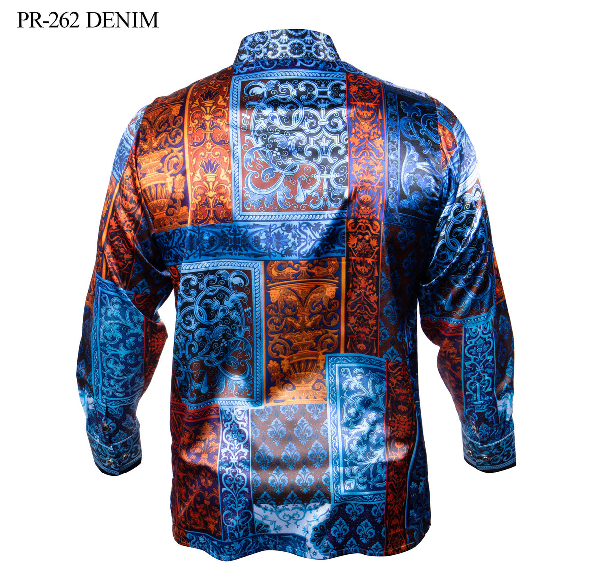 Prestige Paisley Block Button Up Shirt - Dudes Boutique