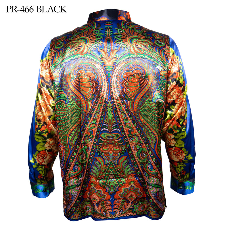 Prestige Peacock Vision Button Up Shirt - Dudes Boutique