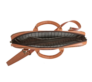 Johnny Fly Co. Leather Laptop Sling Bag - Dudes Boutique