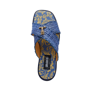 Mauri 5134 Caribbean Crocodile Sandals - Dudes Boutique