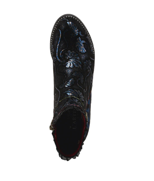 L'ARTISTE Women's Metallic Suede "DESSA-NM" Bootie - Dudes Boutique