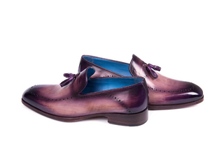 Paul Parkman Men's Tassel Loafer Purple - Dudes Boutique