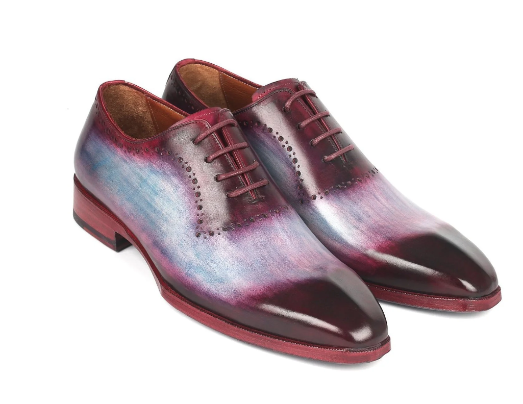 Paul Parkman Men's Blue & Purple Oxfords - Dudes Boutique