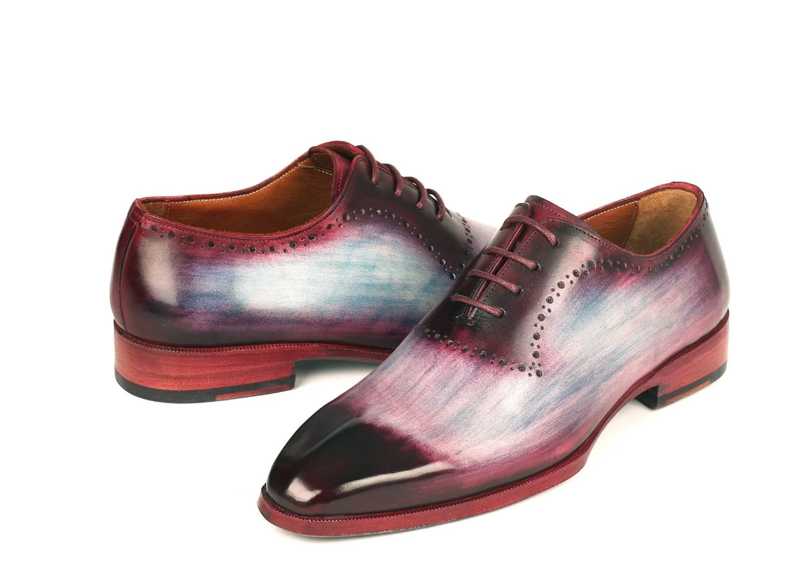 Paul Parkman Men's Blue & Purple Oxfords - Dudes Boutique