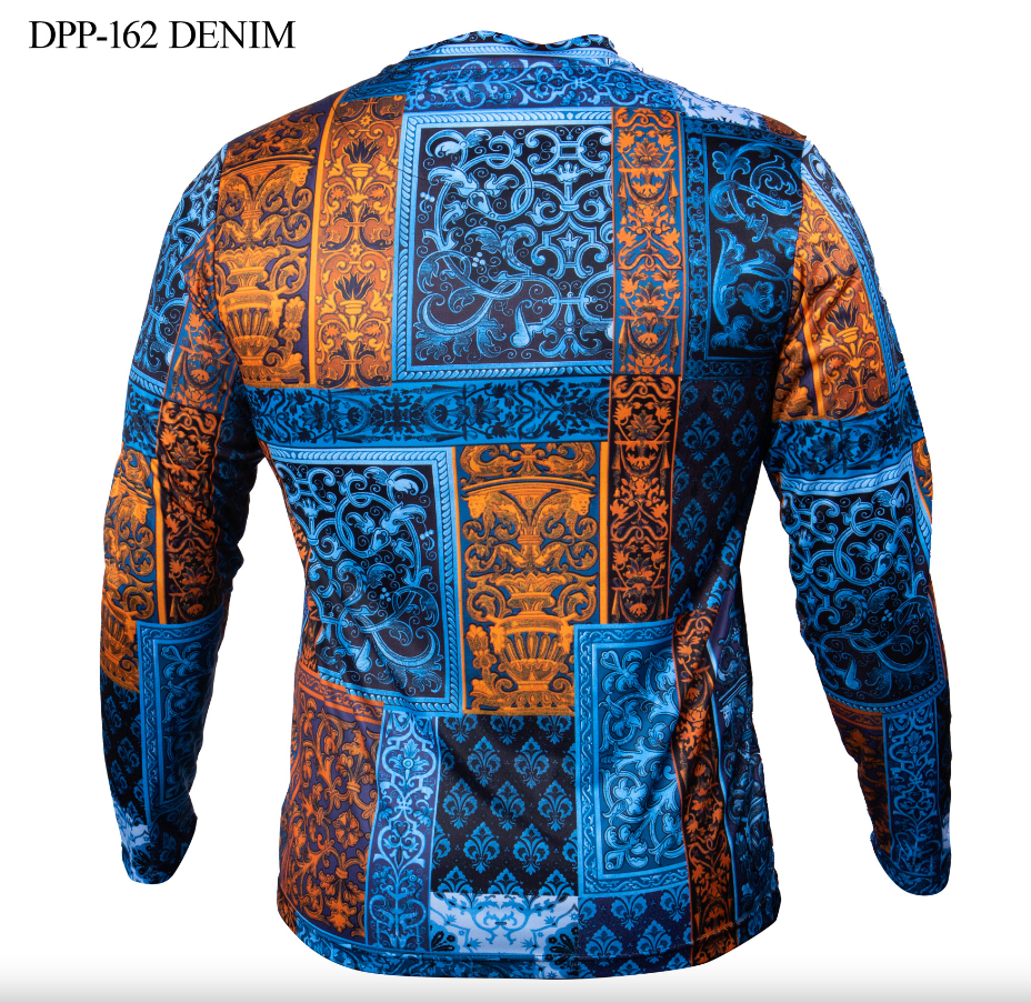 Prestige Olympian Indigo Milan L/S Shirt - Dudes Boutique