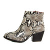 Alcala's Women's Natural Python Elia Ankle Boots - Dudes Boutique