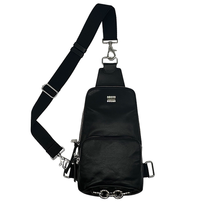 b.b. Simon Sling Bag - Classic Black - Dudes Boutique