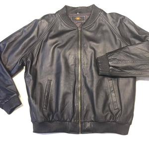 Jakewood Blackout Lamb Classic Bomber Jacket - Dudes Boutique