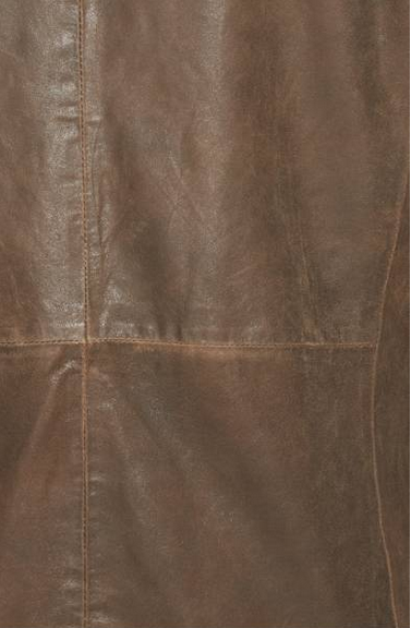 Missani men's chocolate lambskin leather blazer