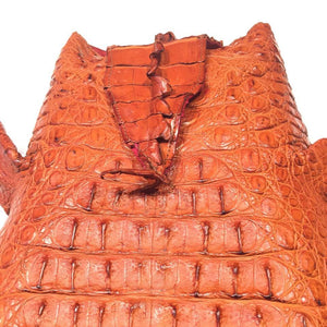 Kashani All-Over Cognac Alligator Backpack - Dudes Boutique