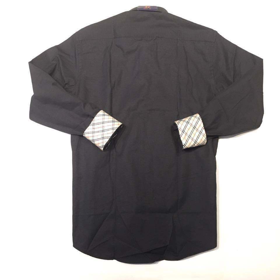 Suslo Couture Men's Black Plaid Button-Up Shirt - Dudes Boutique