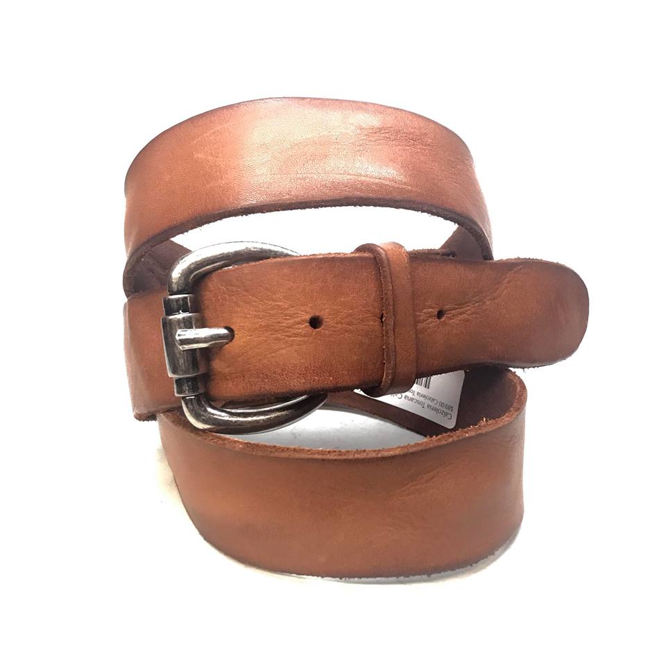 Calzoleria Toscana Calf Leather Belt Dudes Boutique