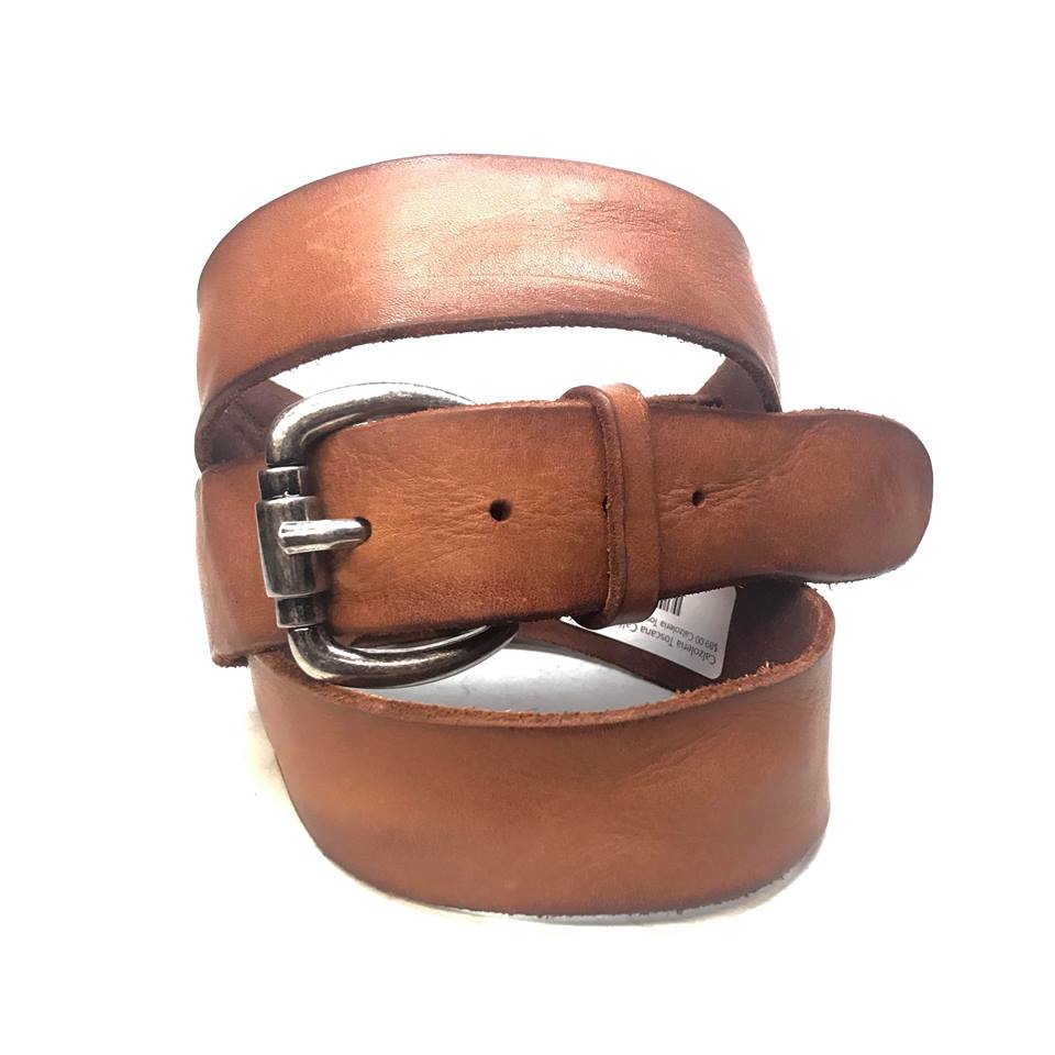 Calzoleria Toscana Calf Leather Belt - Dudes Boutique