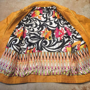 Kashani Peanut Full Ostrich Quill Bomber - Dudes Boutique